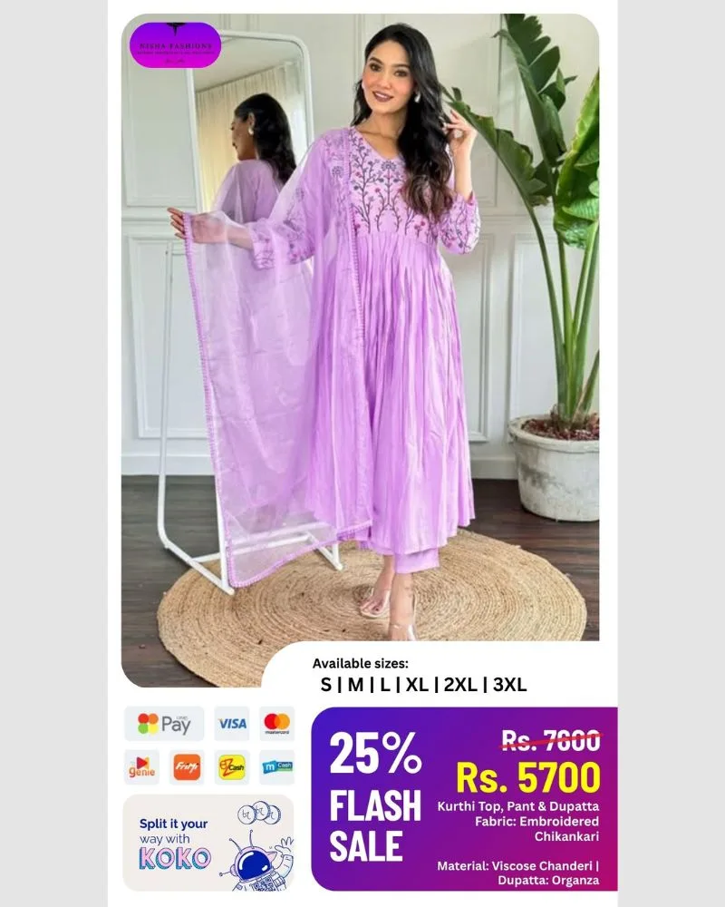 Jennet 1 Viscose Chanderi Kurti Bottom With Dupatta