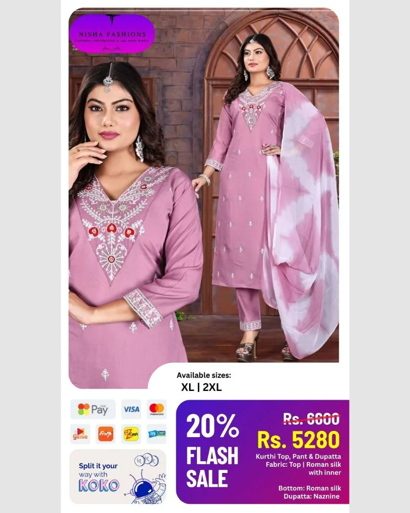 Kavya Khushi Vol 1 Roman Silk Kurti Bottom With Dupatta